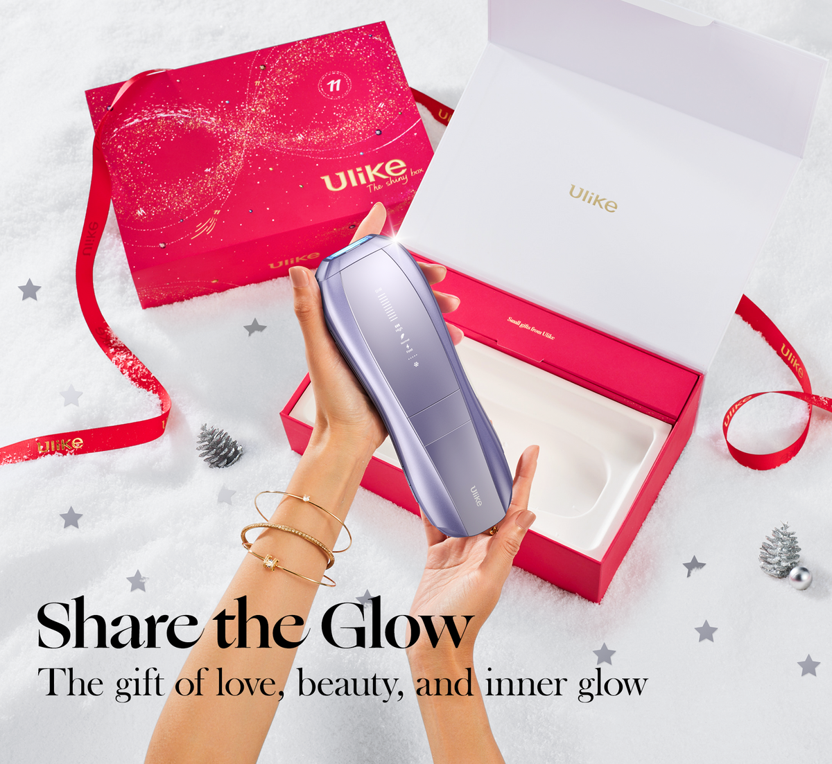 Ulike Air 10 Holiday Gift Set share the glow this christmas