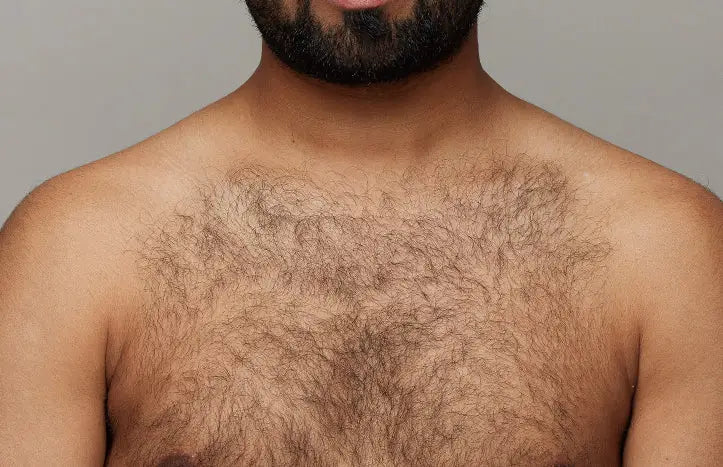 The effect of using ulike air 10 before chest hair removal